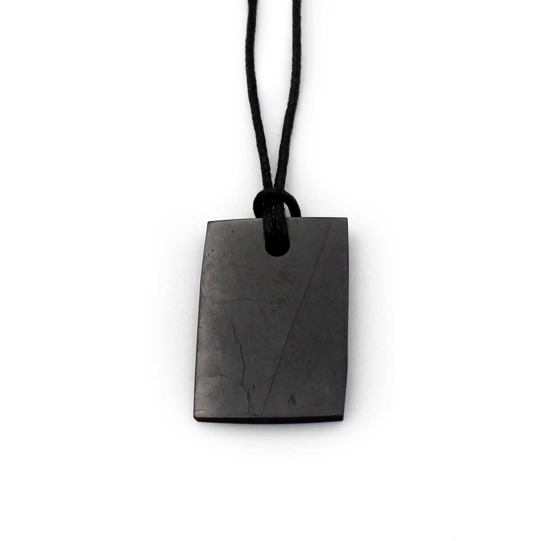 Necklace - Shungite Rectangle $25